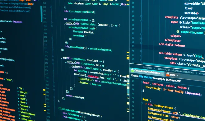 Programmierung von Code