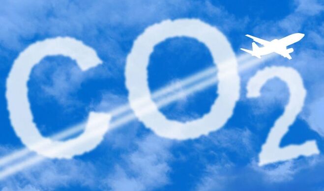 CO2 und Flugverkehr